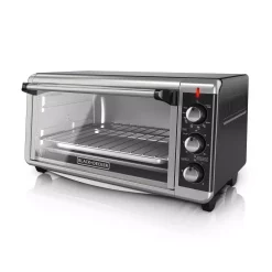 Toasters BLACK+DECKER 1500 W 8-Slice Stainless Steel Toaster Oven With Broiler 25 Toasters BLACK+DECKER 1500 W 8-Slice Stainless Steel Toaster Oven With Broiler -Costway Shop stainless steel black decker toaster ovens to3250xsb d4 1000