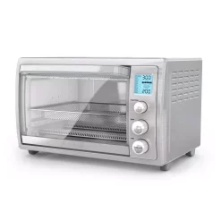Toasters BLACK+DECKER Crisp ‘N Bake 8-Slice Air Fry Toaster Oven No Preheat, Stainless