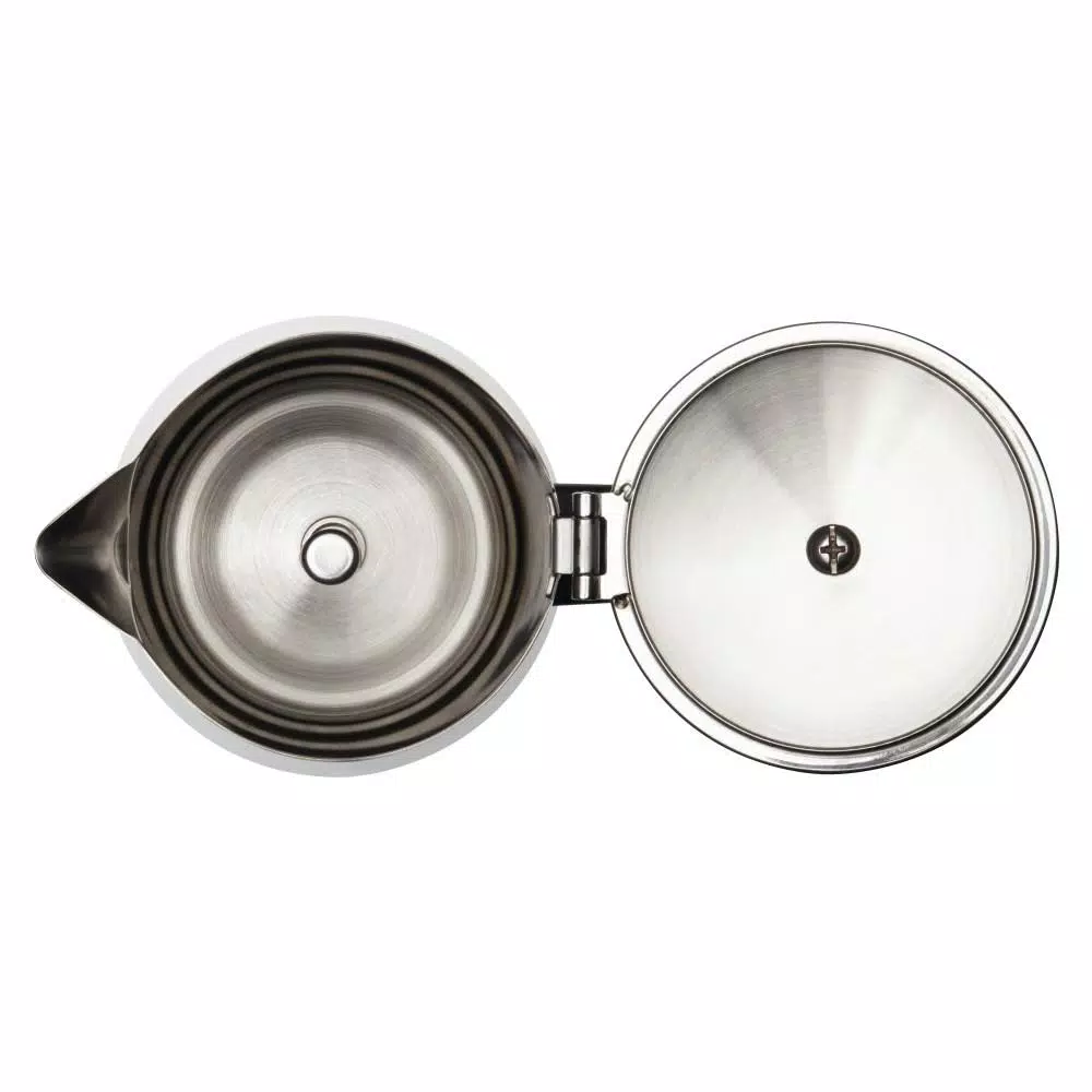 BonJour 4-Cup Stovetop Espresso Maker in Stainless Steel Coffee Makers BonJour 4-Cup Stovetop Espresso Maker In Stainless Steel -Costway Shop stainless steel bonjour espresso machines 53916 4f 1000