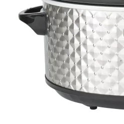 Cookers Brentwood Appliances Diamond 7 Qt. Stainless Steel Slow Cooker With Tempered Glass Lid 6 Cookers Brentwood Appliances Diamond 7 Qt. Stainless Steel Slow Cooker With Tempered Glass Lid -Costway Shop stainless steel brentwood appliances slow cookers sc 157s 44 1000
