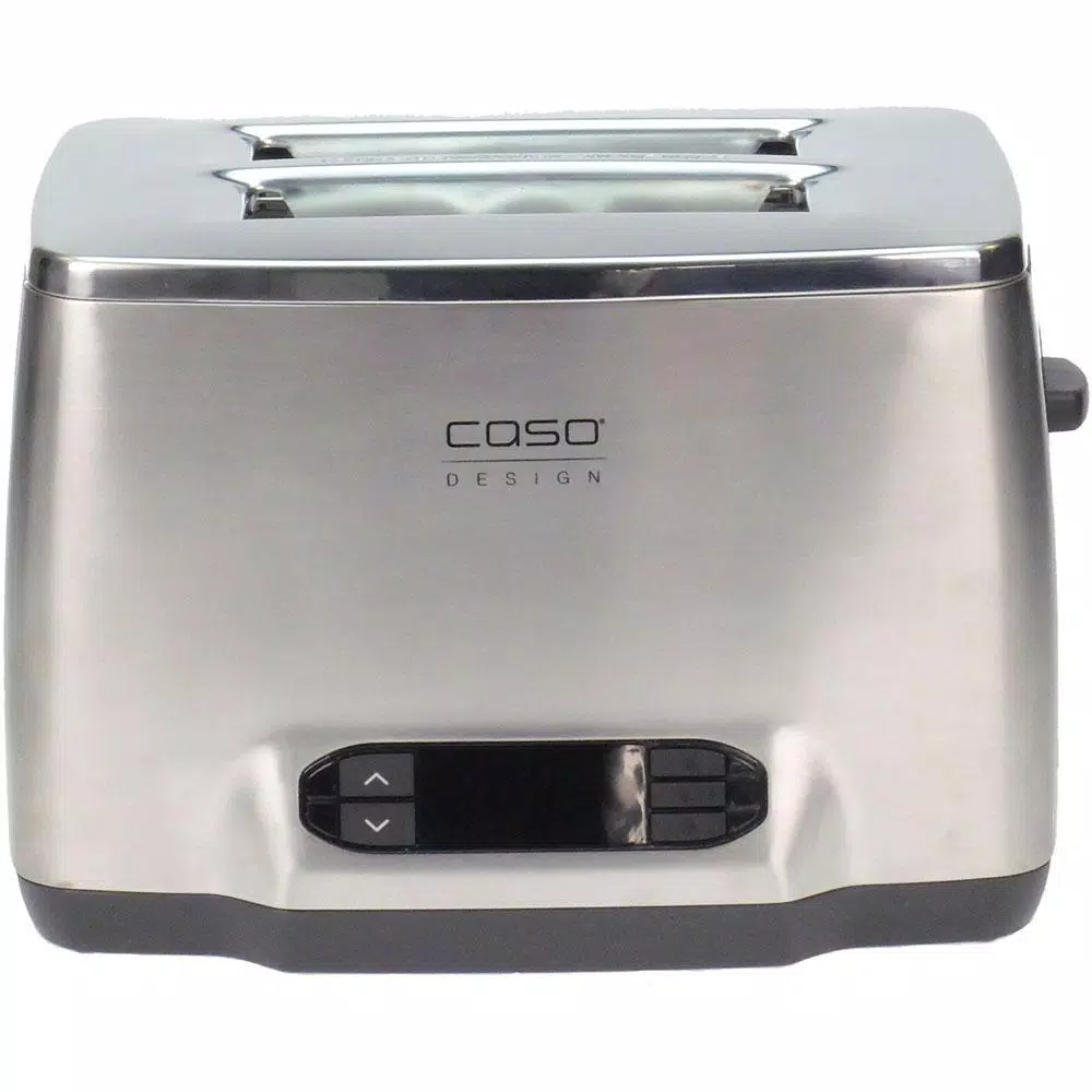 CASO Inox 2-Slice Stainless Steel Wide Slot Toaster with Automatic Shut-Off Toasters CASO Inox 2-Slice Stainless Steel Wide Slot Toaster With Automatic Shut-Off -Costway Shop stainless steel caso pop up toasters 12778 64 1000