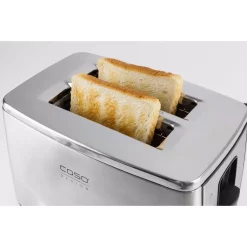 Toasters CASO Inox 2-Slice Stainless Steel Wide Slot Toaster With Automatic Shut-Off 8 Toasters CASO Inox 2-Slice Stainless Steel Wide Slot Toaster With Automatic Shut-Off -Costway Shop stainless steel caso pop up toasters 12778 76 1000