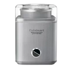 Dessert Makers Cuisinart 2 Qt. Stainless Steel Ice Cream Maker With Control Panel
