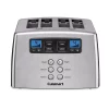 Toasters Cuisinart Touch To Toast 4-Slice Stainless Steel Wide Slot Leverless Toaster 1 Toasters Cuisinart Touch To Toast 4-Slice Stainless Steel Wide Slot Leverless Toaster -Costway Shop stainless steel cuisinart pop up toasters cpt 440 64 1000