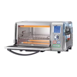 Toasters Cuisinart 1800 W 6-Slice Stainless Steel Convection Toaster Oven 4 Toasters Cuisinart 1800 W 6-Slice Stainless Steel Convection Toaster Oven -Costway Shop stainless steel cuisinart toaster ovens cso 300n1 40 1000