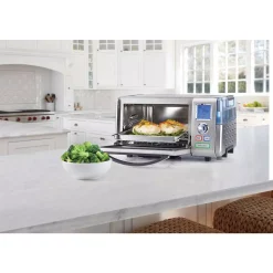 Toasters Cuisinart 1800 W 6-Slice Stainless Steel Convection Toaster Oven 7 Toasters Cuisinart 1800 W 6-Slice Stainless Steel Convection Toaster Oven -Costway Shop stainless steel cuisinart toaster ovens cso 300n1 66 1000
