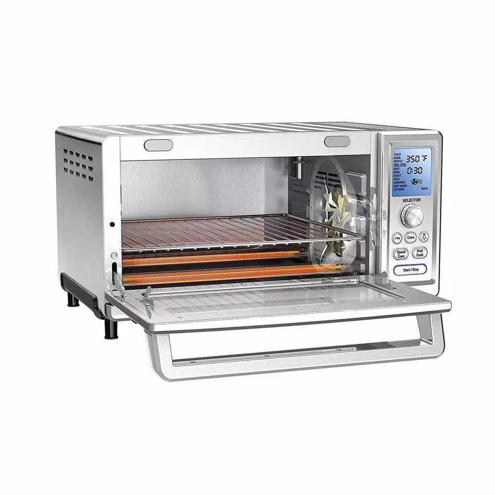 Toasters Cuisinart Chef’s 1800 W 9-Slice Stainless Steel Toaster Oven 4 Toasters Cuisinart Chef’s 1800 W 9-Slice Stainless Steel Toaster Oven - Image 2