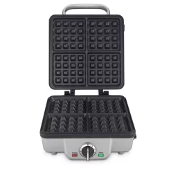 Electric Skillets & Indoor Grills Cuisinart 4-Waffle Stainless Steel Belgian Waffle Maker With Recipe Book 4 Electric Skillets & Indoor Grills Cuisinart 4-Waffle Stainless Steel Belgian Waffle Maker With Recipe Book -Costway Shop stainless steel cuisinart waffle makers waf 300p1 4f 1000