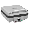 Electric Skillets & Indoor Grills Cuisinart 4-Waffle Stainless Steel Belgian Waffle Maker With Recipe Book 1 Electric Skillets & Indoor Grills Cuisinart 4-Waffle Stainless Steel Belgian Waffle Maker With Recipe Book -Costway Shop stainless steel cuisinart waffle makers waf 300p1 64 1000