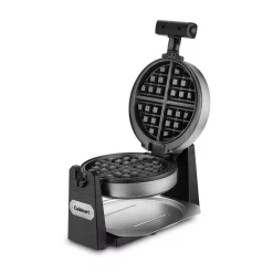 Electric Skillets & Indoor Grills Cuisinart Single Waffle Stainless Steel Belgian Waffle Maker -Costway Shop stainless steel cuisinart waffle makers waf f10 4f 1000