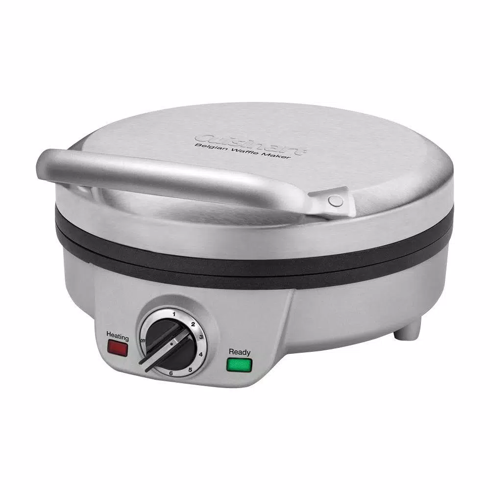 Cuisinart Single Waffle Stainless Steel Belgian Waffle Maker Electric Skillets & Indoor Grills Cuisinart Single Waffle Stainless Steel Belgian Waffle Maker -Costway Shop stainless steel cuisinart waffle makers waf200 64 1000