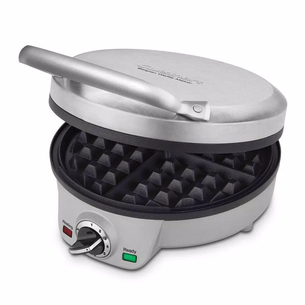 Cuisinart Single Waffle Stainless Steel Belgian Waffle Maker Electric Skillets & Indoor Grills Cuisinart Single Waffle Stainless Steel Belgian Waffle Maker -Costway Shop stainless steel cuisinart waffle makers waf200 c3 1000