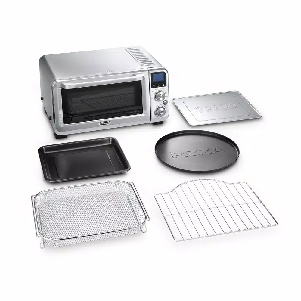 Toasters DeLonghi Livenza 2000 W 6-Slice Stainless Steel Toaster Oven, Convection And Air Fryer 7 Toasters DeLonghi Livenza 2000 W 6-Slice Stainless Steel Toaster Oven, Convection And Air Fryer - Image 5