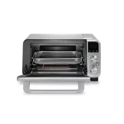 Toasters DeLonghi Livenza 2000 W 6-Slice Stainless Steel Toaster Oven, Convection And Air Fryer 13 Toasters DeLonghi Livenza 2000 W 6-Slice Stainless Steel Toaster Oven, Convection And Air Fryer -Costway Shop stainless steel delonghi toaster ovens eo141664m 4f 1000