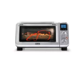 Toasters DeLonghi Livenza 2000 W 6-Slice Stainless Steel Toaster Oven, Convection And Air Fryer 12 Toasters DeLonghi Livenza 2000 W 6-Slice Stainless Steel Toaster Oven, Convection And Air Fryer -Costway Shop stainless steel delonghi toaster ovens eo141664m c3 1000