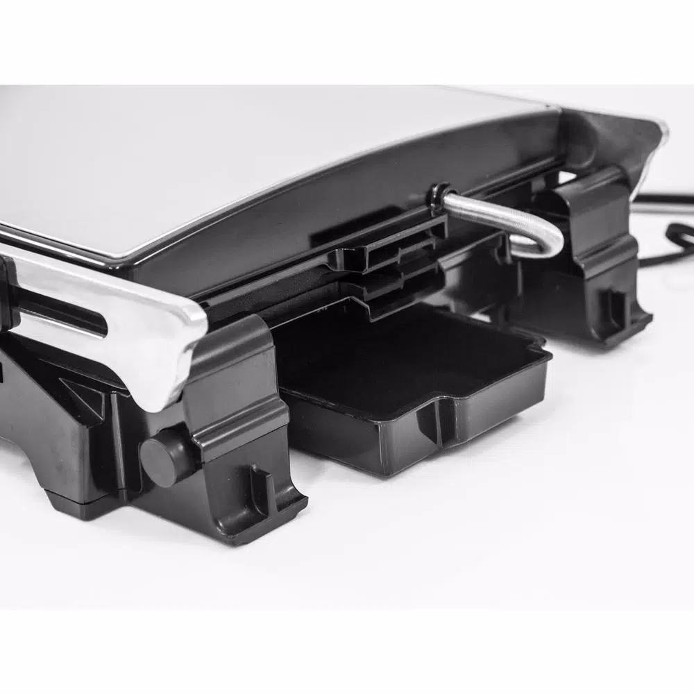 Elite 99 sq. in. Stainless Steel Indoor Grill and Griddle Electric Skillets & Indoor Grills Elite 99 Sq. In. Stainless Steel Indoor Grill And Griddle -Costway Shop stainless steel elite indoor grills egl 139 76 1000