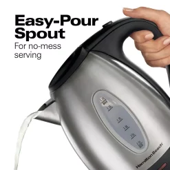 Electric Kettles Hamilton Beach 7-Cup Stainless Steel Electric Kettle 12 Electric Kettles Hamilton Beach 7-Cup Stainless Steel Electric Kettle -Costway Shop stainless steel hamilton beach electric kettles 40880 44 1000