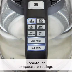 Electric Kettles Hamilton Beach 7-Cup Stainless Steel Variable Temperature Kettle 12 Electric Kettles Hamilton Beach 7-Cup Stainless Steel Variable Temperature Kettle -Costway Shop stainless steel hamilton beach electric kettles 40941 4f 1000
