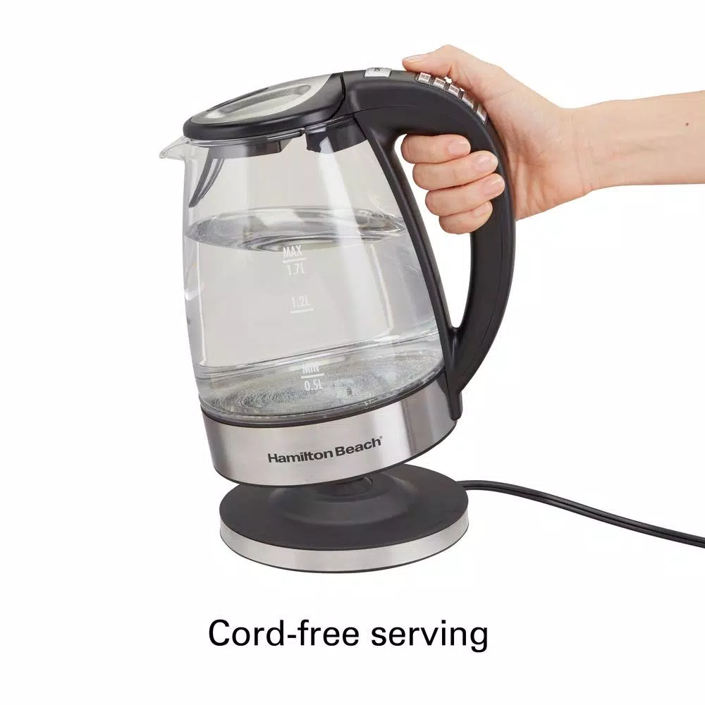 Electric Kettles Hamilton Beach 7-Cup Stainless Steel Variable Temperature Kettle 8 Electric Kettles Hamilton Beach 7-Cup Stainless Steel Variable Temperature Kettle - Image 6