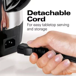 Coffee Makers Hamilton Beach 12-Cup Stainless Steel Percolator -Costway Shop stainless steel hamilton beach percolators 40622r 44 1000