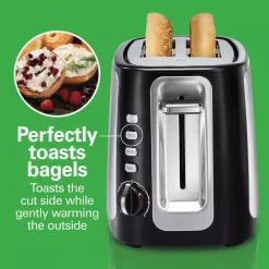 Toasters Hamilton Beach Sure Toast 800 W 2-Slice Stainless Steel Wide Slot Toaster 5 Toasters Hamilton Beach Sure Toast 800 W 2-Slice Stainless Steel Wide Slot Toaster -Costway Shop stainless steel hamilton beach pop up toasters 22820 1f 1000