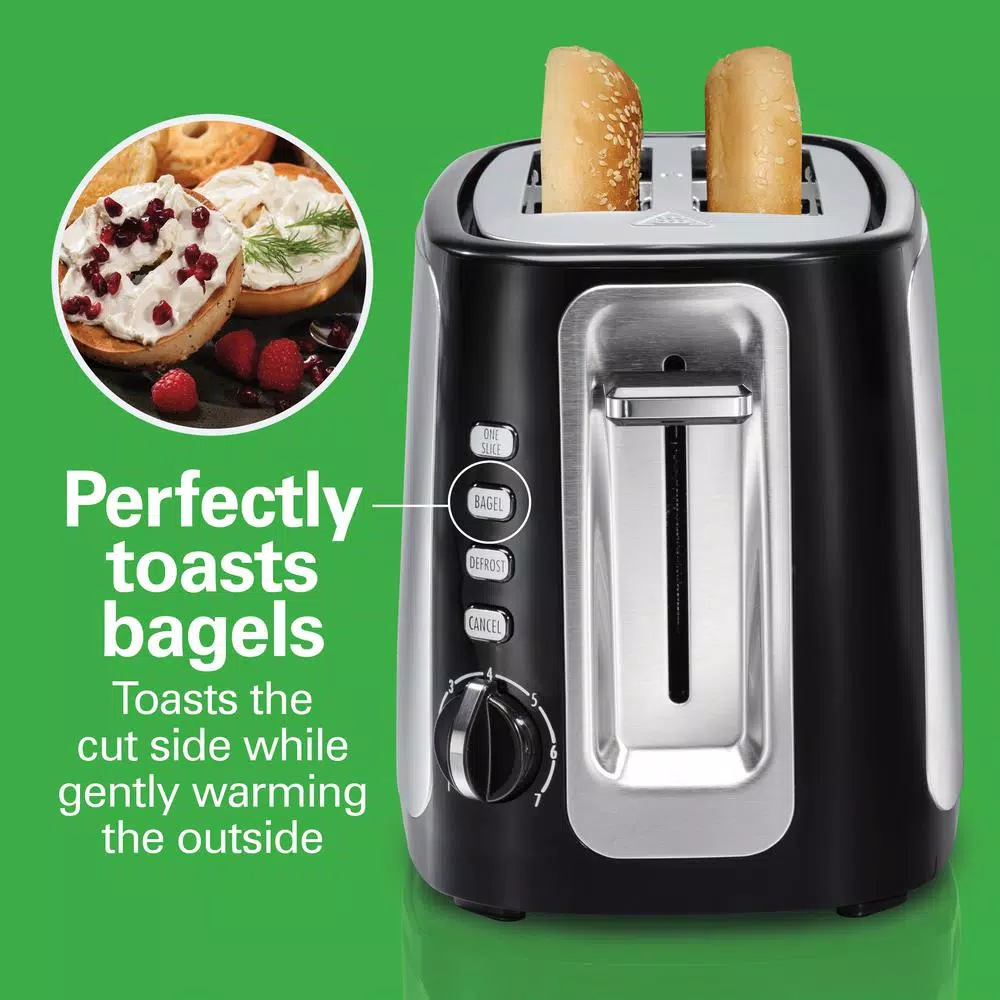 Hamilton Beach Sure Toast 800 W 2-Slice Stainless Steel Wide Slot Toaster Toasters Hamilton Beach Sure Toast 800 W 2-Slice Stainless Steel Wide Slot Toaster -Costway Shop stainless steel hamilton beach pop up toasters 22820 1f 1000