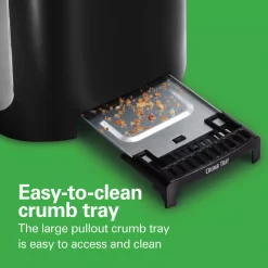 Toasters Hamilton Beach Sure Toast 800 W 2-Slice Stainless Steel Wide Slot Toaster 7 Toasters Hamilton Beach Sure Toast 800 W 2-Slice Stainless Steel Wide Slot Toaster -Costway Shop stainless steel hamilton beach pop up toasters 22820 fa 1000