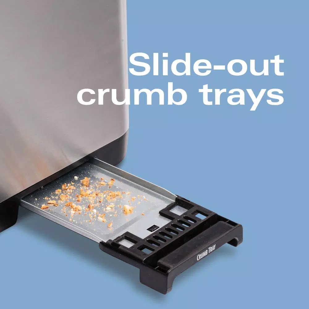 Hamilton Beach Pro 4-Slice Stainless Steel Wide Slot Toaster Toasters Hamilton Beach Pro 4-Slice Stainless Steel Wide Slot Toaster -Costway Shop stainless steel hamilton beach pop up toasters 24990 fa 1000