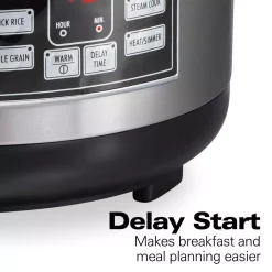 Cookers Hamilton Beach 20-Cup Stainless Steel Rice/Hot Cereal Cooker With Rice Rinser/Steam Basket 13 Cookers Hamilton Beach 20-Cup Stainless Steel Rice/Hot Cereal Cooker With Rice Rinser/Steam Basket -Costway Shop stainless steel hamilton beach rice cookers 37543 1f 1000