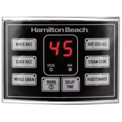 Cookers Hamilton Beach 20-Cup Stainless Steel Rice/Hot Cereal Cooker With Rice Rinser/Steam Basket 16 Cookers Hamilton Beach 20-Cup Stainless Steel Rice/Hot Cereal Cooker With Rice Rinser/Steam Basket -Costway Shop stainless steel hamilton beach rice cookers 37543 76 1000