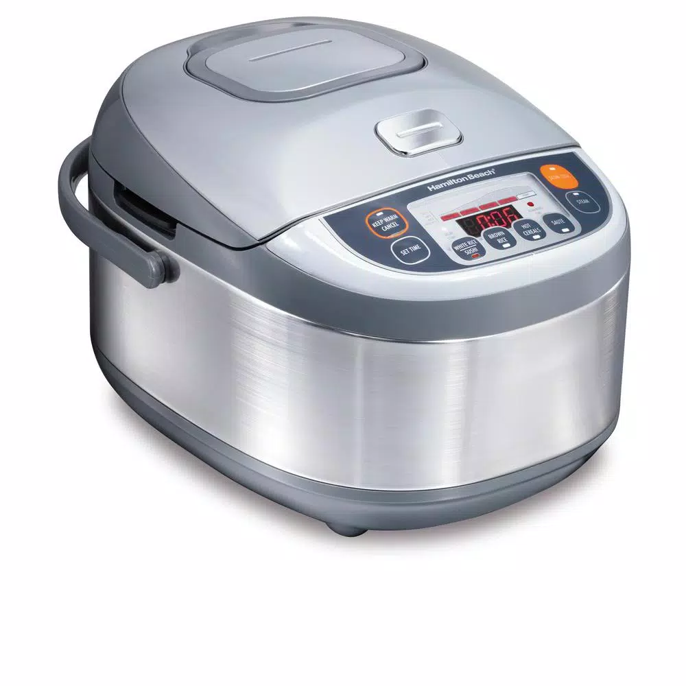 Cookers Hamilton Beach Advanced Multi-Function 16-Cup Stainless Steel Rice Cooker With Fuzzy Logic 3 Cookers Hamilton Beach Advanced Multi-Function 16-Cup Stainless Steel Rice Cooker With Fuzzy Logic