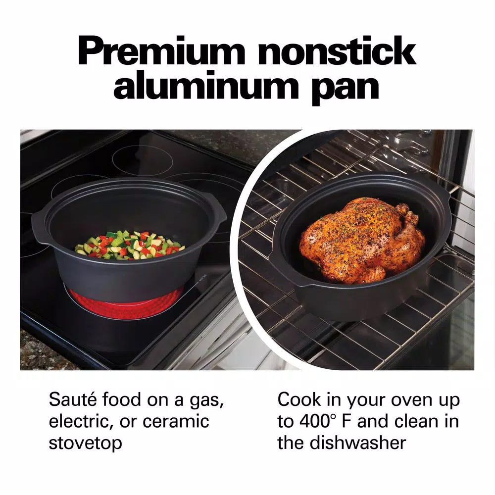 Hamilton Beach Stovetop Sear and Cook 6 Qt. Stainless Steel Slow Cooker Cookers Hamilton Beach Stovetop Sear And Cook 6 Qt. Stainless Steel Slow Cooker -Costway Shop stainless steel hamilton beach slow cookers 33662 1f 1000