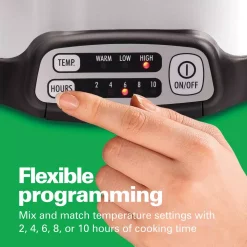 Cookers Hamilton Beach Stovetop Sear And Cook 6 Qt. Stainless Steel Slow Cooker 4 Cookers Hamilton Beach Stovetop Sear And Cook 6 Qt. Stainless Steel Slow Cooker -Costway Shop stainless steel hamilton beach slow cookers 33662 4f 1000