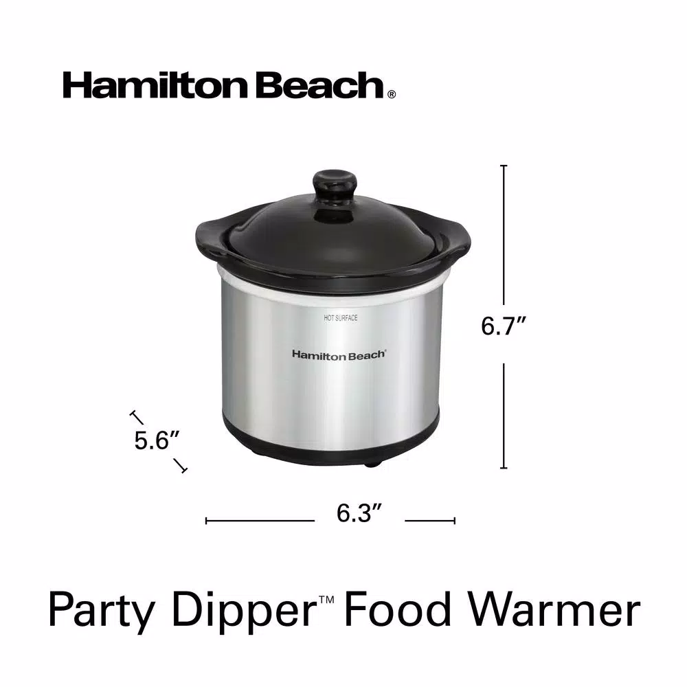 Cookers Hamilton Beach Programmable Stay Or Go 6 Qt. Stainless Steel Slow Cooker With Bonus Party Dipper 5 Cookers Hamilton Beach Programmable Stay Or Go 6 Qt. Stainless Steel Slow Cooker With Bonus Party Dipper - Image 3