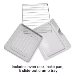 Toasters Hamilton Beach 1100-Watt 4-Slice Stainless Steel Toaster Oven 4 Toasters Hamilton Beach 1100-Watt 4-Slice Stainless Steel Toaster Oven -Costway Shop stainless steel hamilton beach toaster ovens 31143 66 1000