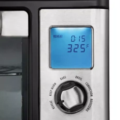 Toasters Hamilton Beach 1500 W 6-Slice Stainless Steel Digital Countertop Oven With Convection And Rotisserie -Costway Shop stainless steel hamilton beach toaster ovens 31154 1f 1000