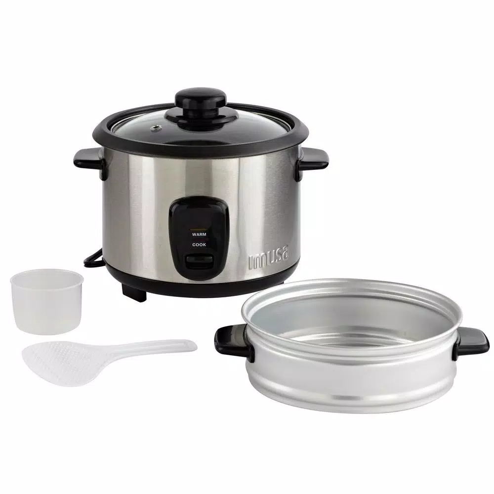 Cookers IMUSA 20-Cup Stainless Steel Rice Cooker With Non-Stick Interior 6 Cookers IMUSA 20-Cup Stainless Steel Rice Cooker With Non-Stick Interior - Image 4