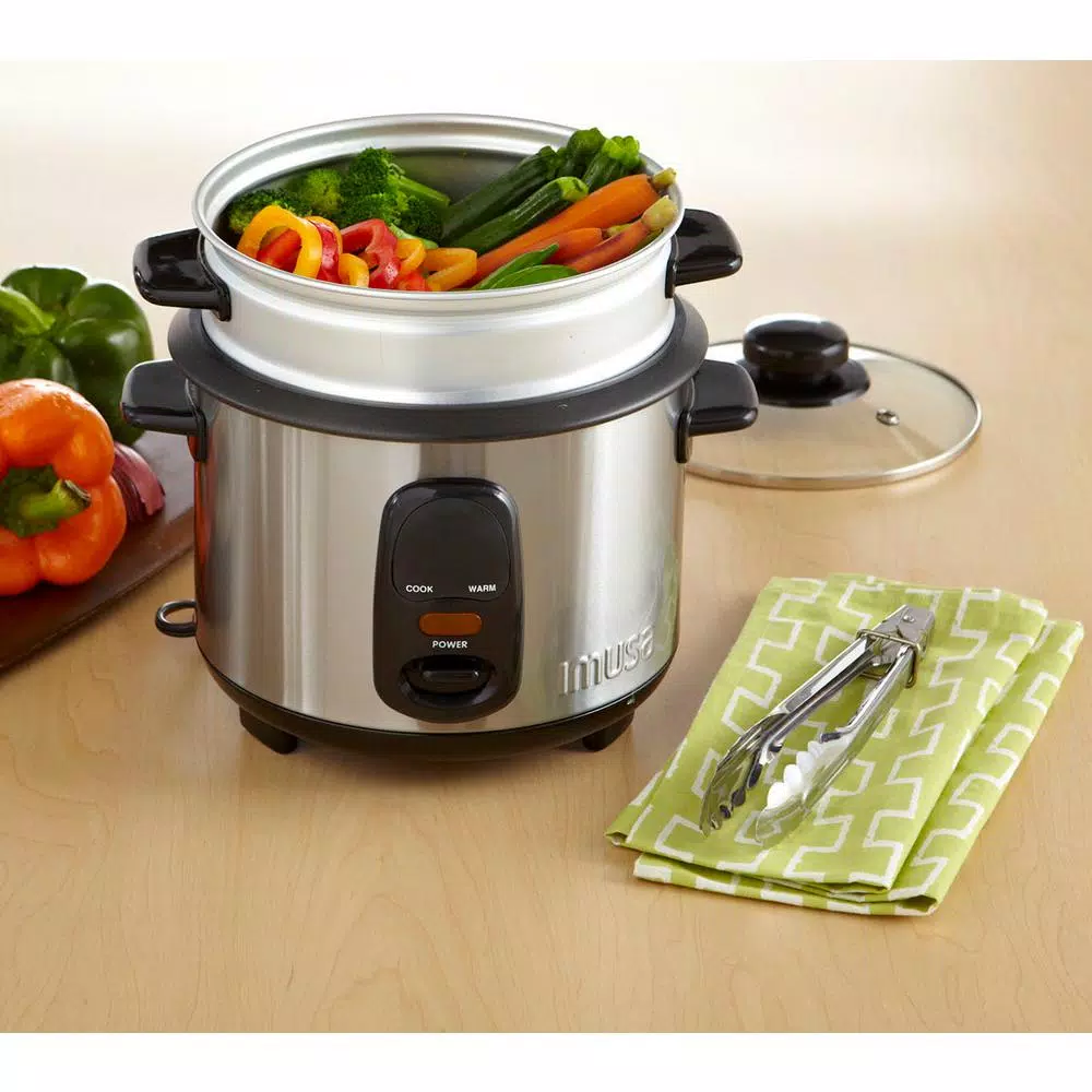 Cookers IMUSA 20-Cup Stainless Steel Rice Cooker With Non-Stick Interior 8 Cookers IMUSA 20-Cup Stainless Steel Rice Cooker With Non-Stick Interior - Image 6