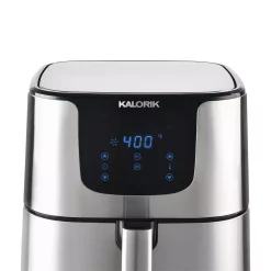 Air Fryers KALORIK 6 Qt. Stainless Steel Digital Air Fryer Toaster Oven With Trivet 12 Air Fryers KALORIK 6 Qt. Stainless Steel Digital Air Fryer Toaster Oven With Trivet -Costway Shop stainless steel kalorik air fryers ft 47477 ss 1f 1000
