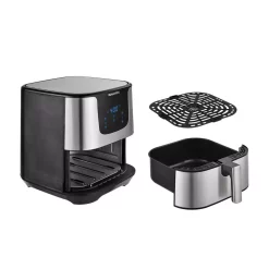 Air Fryers KALORIK 6 Qt. Stainless Steel Digital Air Fryer Toaster Oven With Trivet 13 Air Fryers KALORIK 6 Qt. Stainless Steel Digital Air Fryer Toaster Oven With Trivet -Costway Shop stainless steel kalorik air fryers ft 47477 ss 44 1000