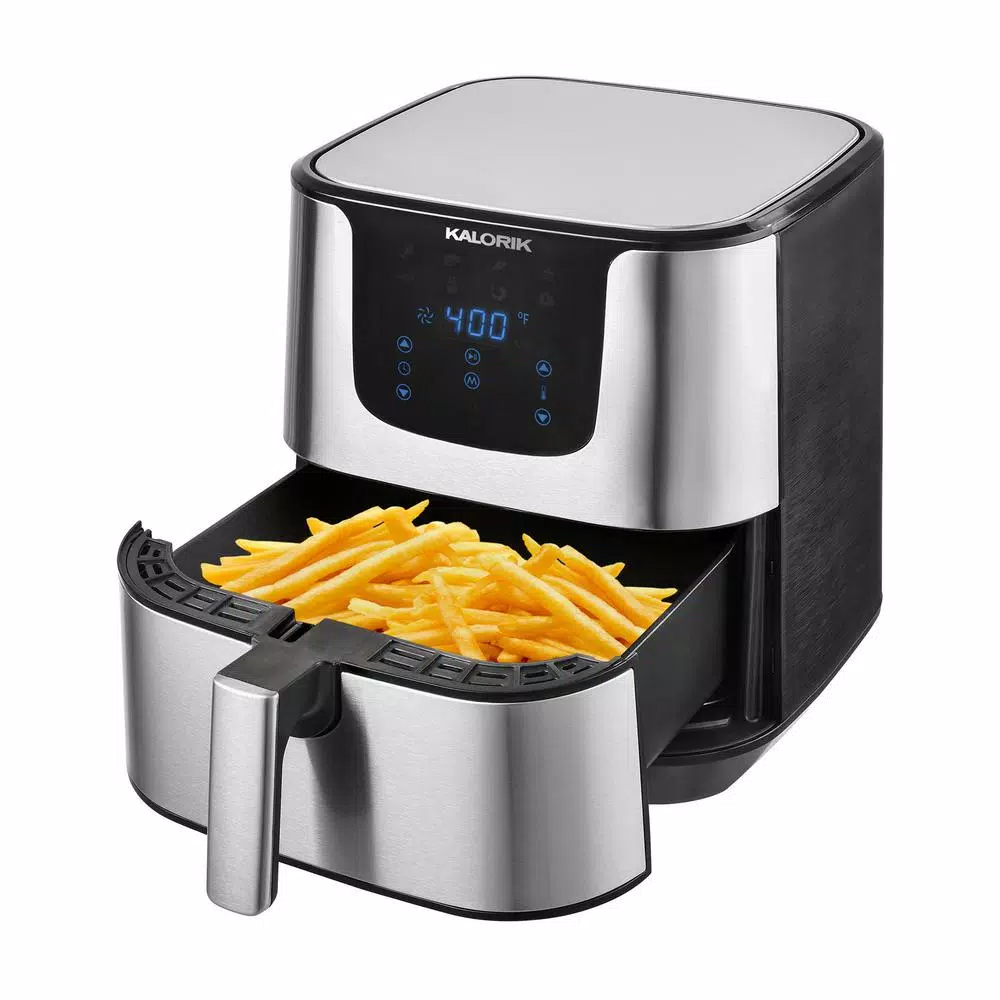 Air Fryers KALORIK 6 Qt. Stainless Steel Digital Air Fryer Toaster Oven With Trivet 5 Air Fryers KALORIK 6 Qt. Stainless Steel Digital Air Fryer Toaster Oven With Trivet - Image 3