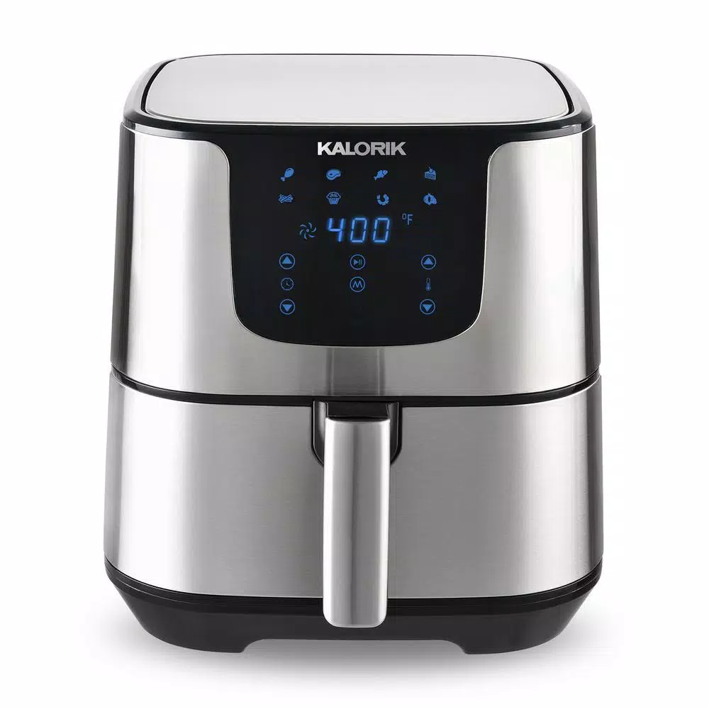 Air Fryers KALORIK 6 Qt. Stainless Steel Digital Air Fryer Toaster Oven With Trivet 3 Air Fryers KALORIK 6 Qt. Stainless Steel Digital Air Fryer Toaster Oven With Trivet