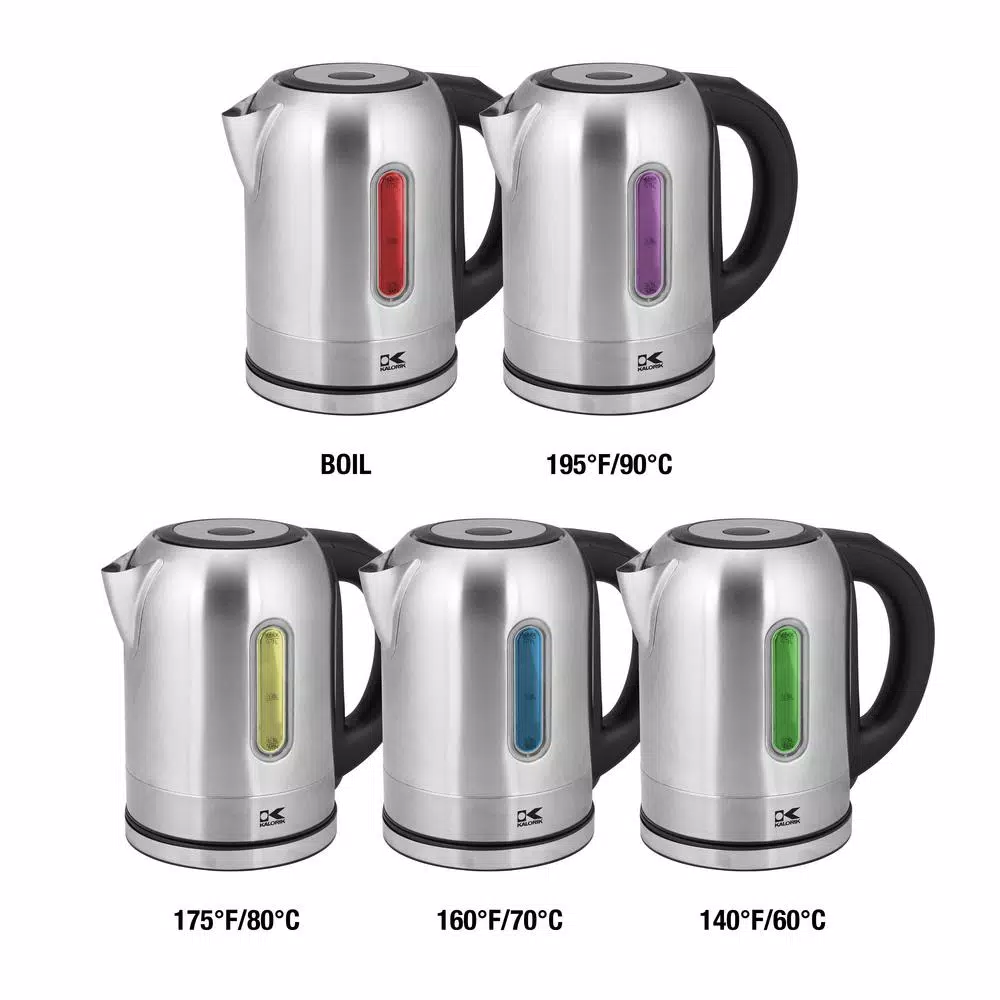 KALORIK 7-Cup Digital Electric Kettle Electric Kettles KALORIK 7-Cup Digital Electric Kettle -Costway Shop stainless steel kalorik electric kettles jk 40770 ss c3 1000