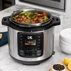 Cookers KALORIK 10-in-1 Multi Use 6 Qt. Stainless Steel Electric Pressure Cooker -Costway Shop stainless steel kalorik electric pressure cookers epck 45026 bk 31 1000