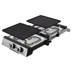 Electric Skillets & Indoor Grills KALORIK Eat Smart 200 Sq. In. Stainless Steel Non-Stick Indoor Grill 5 Electric Skillets & Indoor Grills KALORIK Eat Smart 200 Sq. In. Stainless Steel Non-Stick Indoor Grill -Costway Shop stainless steel kalorik indoor grills fhg 43302 ss 44 1000