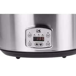 Cookers KALORIK 8 Qt. Stainless Steel Slow Cooker With Cool-Touch Handles 3 Cookers KALORIK 8 Qt. Stainless Steel Slow Cooker With Cool-Touch Handles -Costway Shop stainless steel kalorik slow cookers sc 41175 ss c3 1000