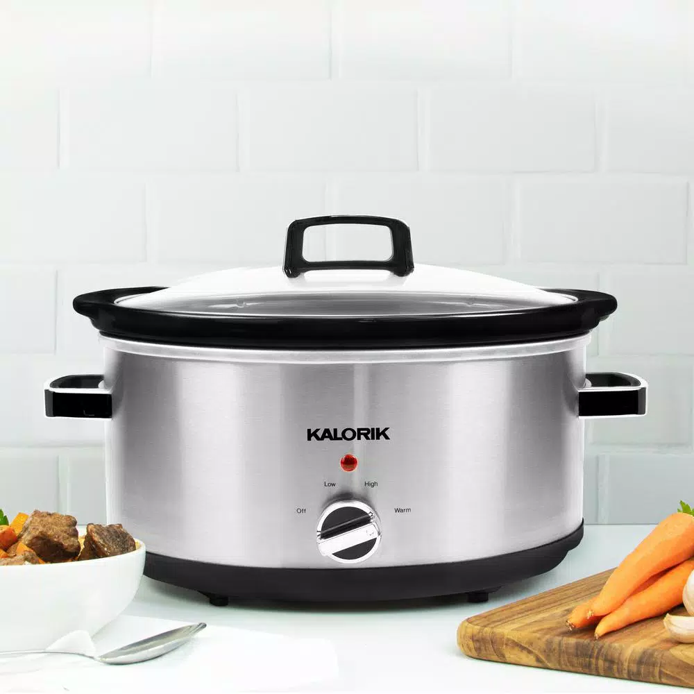 Cookers KALORIK 6.5 Qt. Stainless Steel Slow Cooker 8 Cookers KALORIK 6.5 Qt. Stainless Steel Slow Cooker - Image 6