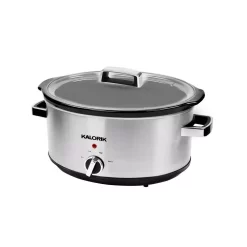 Cookers KALORIK 6.5 Qt. Stainless Steel Slow Cooker