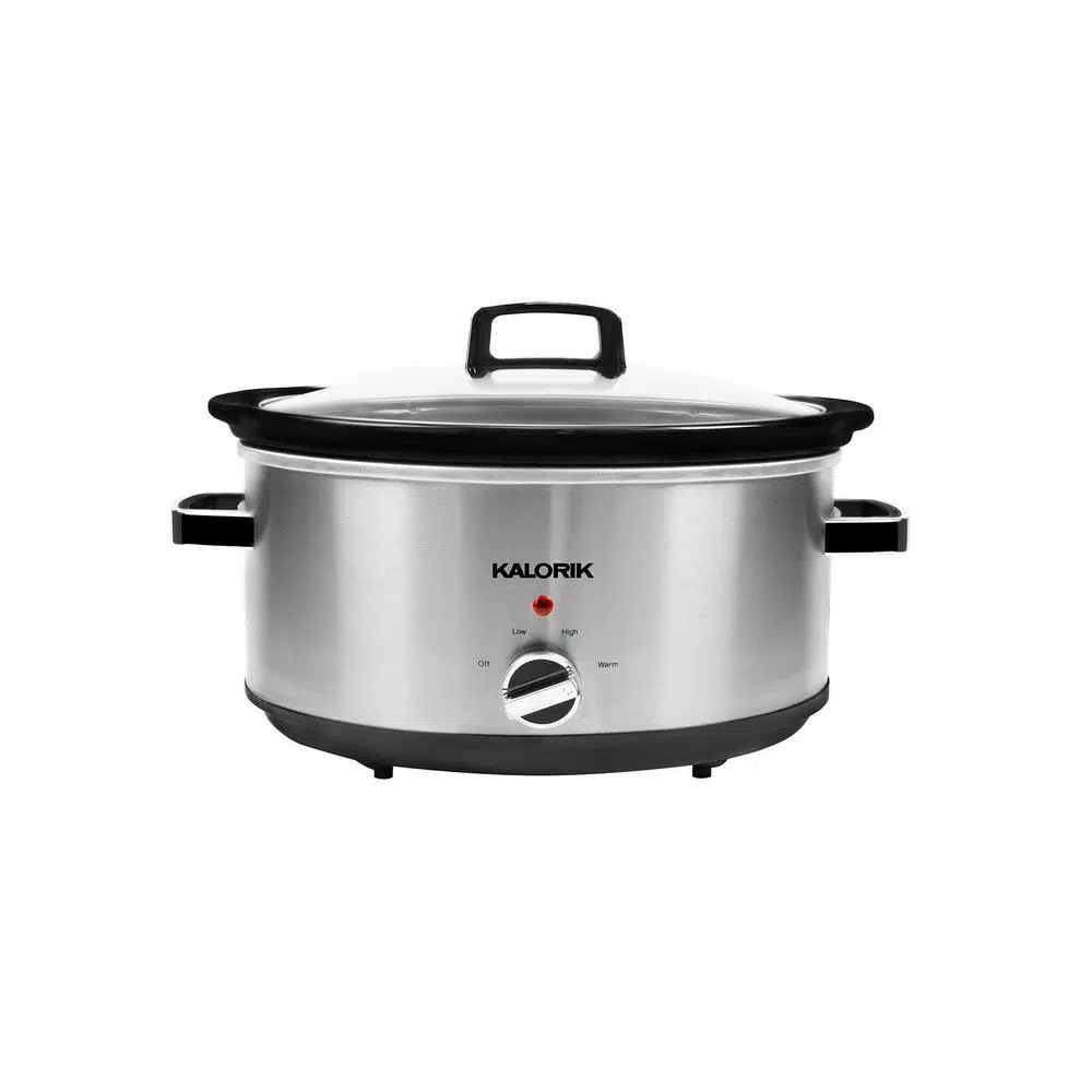 Cookers KALORIK 6.5 Qt. Stainless Steel Slow Cooker 4 Cookers KALORIK 6.5 Qt. Stainless Steel Slow Cooker - Image 2