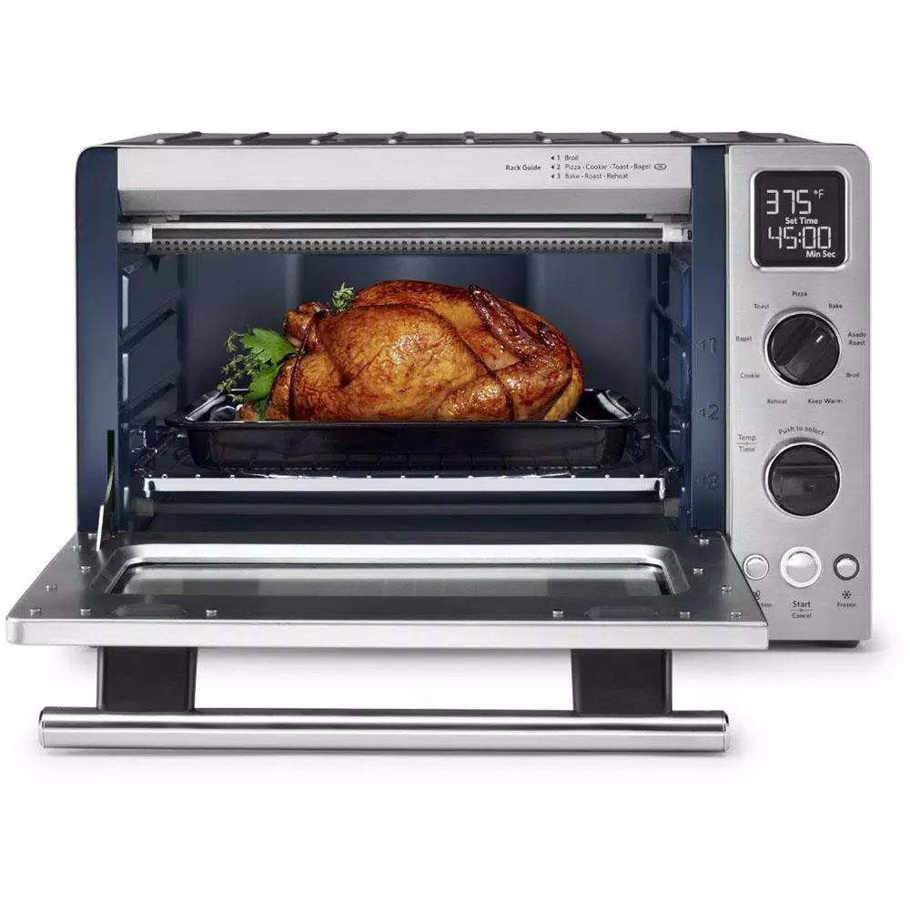 KitchenAid 1800 W 4-Slice Stainless Steel Convection Toaster Oven Toasters KitchenAid 1800 W 4-Slice Stainless Steel Convection Toaster Oven -Costway Shop stainless steel kitchenaid toaster ovens kco273ss 76 1000